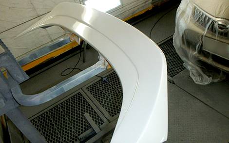 リサイクルパーツの取り付け